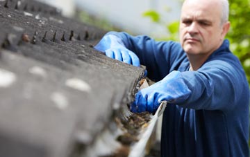 cleaning and inspecting Hazles roofs